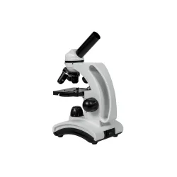 Mikroskopas metaliniu korpusu pradedantiesiems