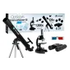 Teleskopas, mikroskopas ir žiūronai - rinkinys