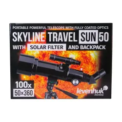 Levenhuk Skyline Travel Sun 50 Telescope