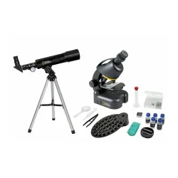 NATIONAL GEOGRAPHIC Compact Telescope and Microscope Set