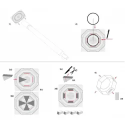 Sun filter for telescope 60-80 mm Sun Catcher