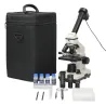 Microscope with camera and accessories 20X-1280X