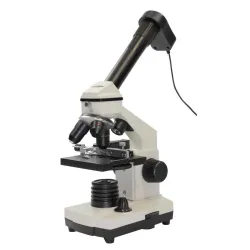 Microscope with camera and accessories 20X-1280X